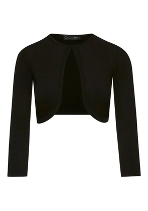 Oscar de la Renta round-neck bolero - Black
