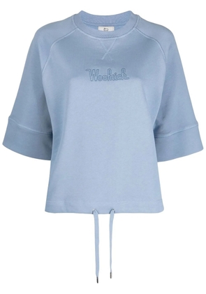 Woolrich drawstring logo T-shirt - Blue