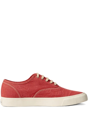 Ralph Lauren RRL canvas lace-up sneakers - Red