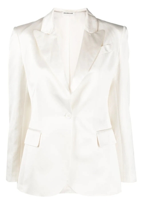 P.A.R.O.S.H. single-breasted blazer - White
