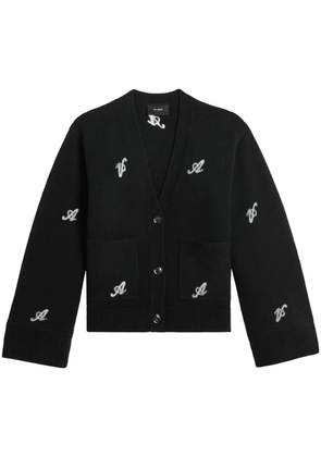 Axel Arigato Archive Signature A wool cardigan - Black