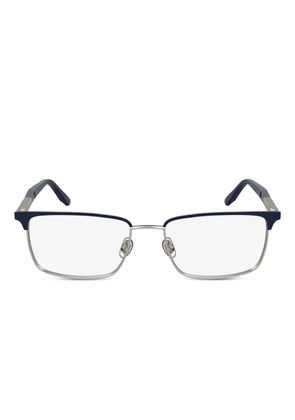 Calvin Klein rectangle-frame glasses - Blue