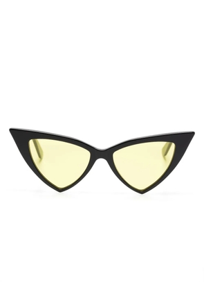 Alexander McQueen Eyewear cat-eye frame sunglasses - Black