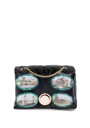 Giambattista Valli Four Mosaiques Airbag mini bag - Black