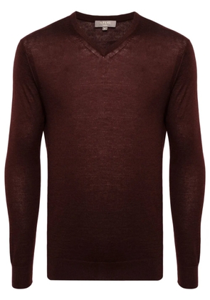 N.Peal Conduit fine-knit jumper - Brown