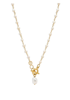 Nialaya Jewelry pearl-pendant necklace - Gold