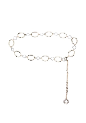 Maje Clover chain belt - Silver