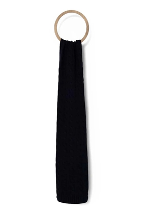 Polo Ralph Lauren cable-knit scarf - Black