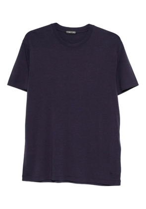 TOM FORD crew-neck T-shirt - Blue