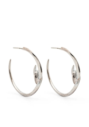 Shaun Leane Hook hoop earrings - Silver