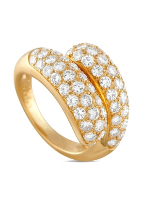 Cartier 18K yellow gold diamond ring