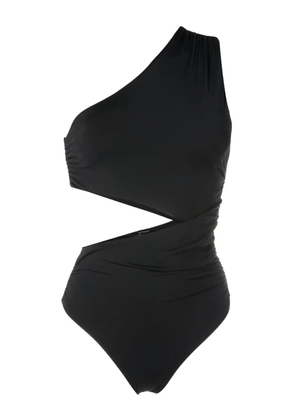 Lenny Niemeyer cut out one-shoulder swimsuit - Black
