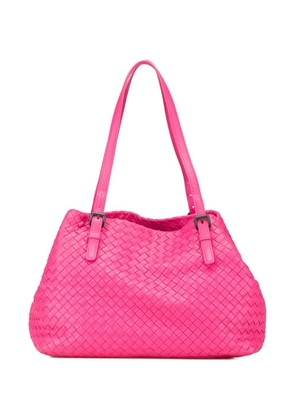 Bottega Veneta Pre-Owned 2012-2024 Medium Nappa Intrecciato Cesta tote bag - Pink