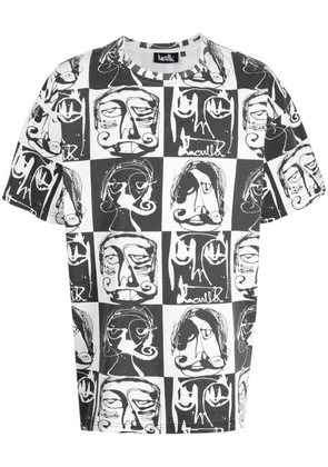 Haculla This Is Chess checked T-shirt - Black