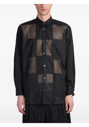 Comme des Garçons Homme Plus button-down shirt - Black