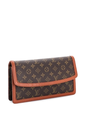 Louis Vuitton Pre-Owned Dame Pochette Monogram Canvas GM clutch bag - Brown