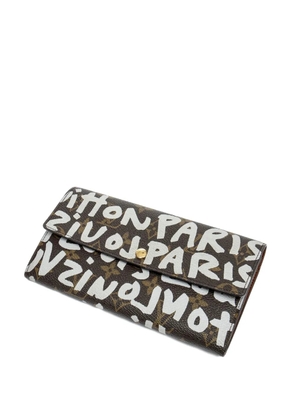 Louis Vuitton Pre-Owned 2001 x Stephen Sprouse Graffiti wallet - Brown