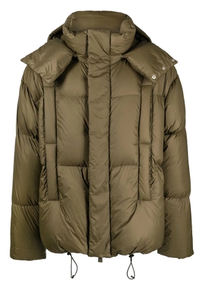 Bacon Andrew detachable-hood padded jacket - Green