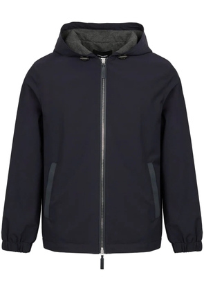 Yves Salomon waterproof hooded jacket - Black