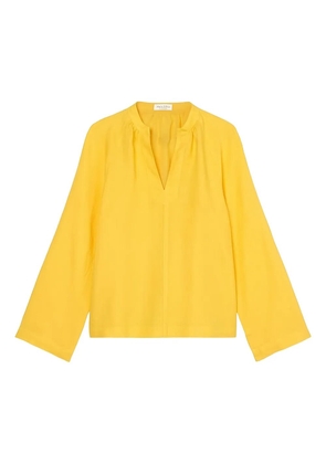 Marc O'Polo bell-sleeve linen blouse - Yellow