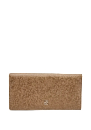 Carolina Herrera Vintage leather wallet - Neutrals