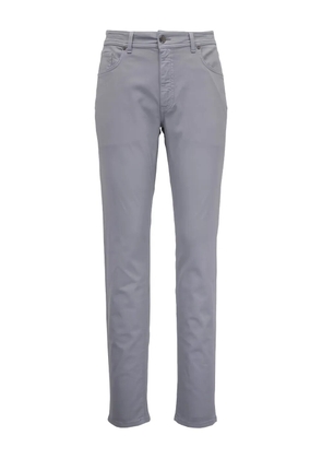 BARMAS Dean five-pockets straight-leg trousers - Grey