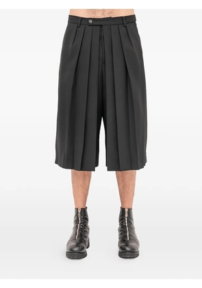 Setchu Hakama pleated trousers - Black
