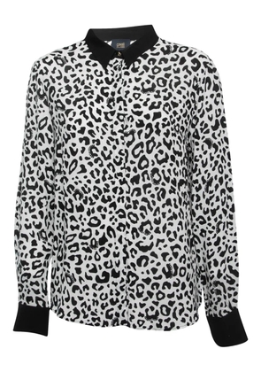 Roberto Cavalli Vintage leopard-print shirt - White