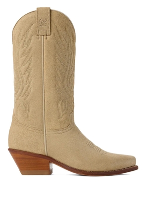 Ralph Lauren Collection 40mm Chilton cowboy boots - Brown