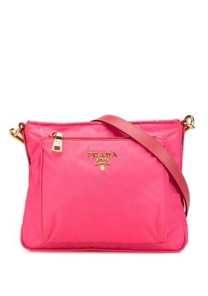 Prada Pre-Owned 2010-2023 Tessuto Zip Top crossbody bag - Pink