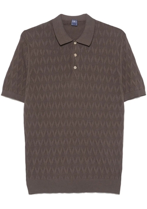 Fedeli Rumba polo shirt - Brown