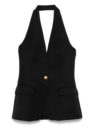 Giuseppe Di Morabito virgin wool gilet - Black