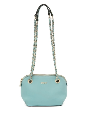DKNY Vintage leather shoulder bag - Blue