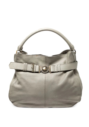 Burberry Pre-Owned Lambeth leather-belted tote bag - Grey