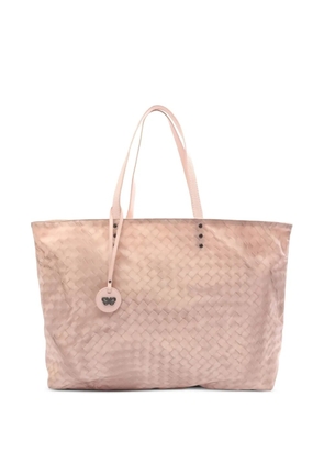 Bottega Veneta Pre-Owned 2000's woven leather tote bag - Pink