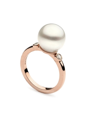 AUTORE MODA 9kt rose gold Allegra South Sea Pearl ring - Pink