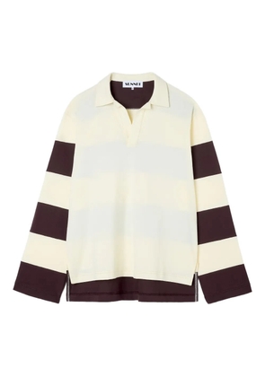 Sunnei long-sleeve striped T-shirt - Yellow