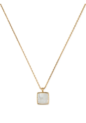Emanuele Bicocchi mother of pearl pendant necklace - Gold