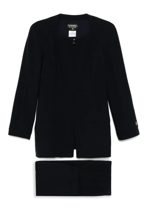 CHANEL Pre-Owned 1994 trousers suit - Blue
