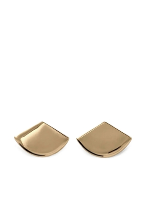 Annika Inez fan-shaped earrings - Gold