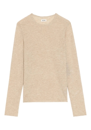 Zadig&Voltaire long-sleeve cashmere sweater - Neutrals