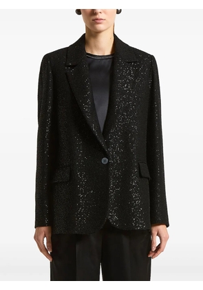 Peserico sequin-embellished blazer - Black