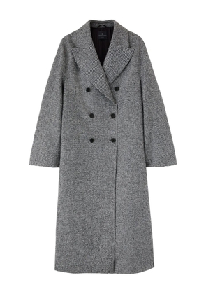 Ermanno Scervino double-breasted coat - Black
