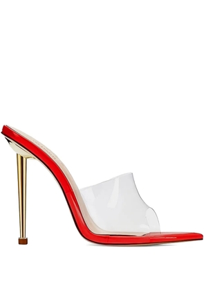 Femme La 111mm The Ford pointed heeled sandals - White