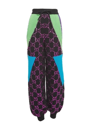 Gucci Pre-Owned embellished trousers - Black