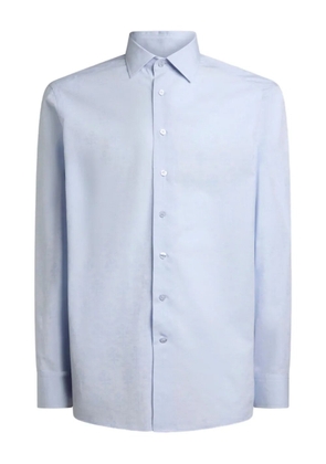 ETRO jacquard floral shirt - Blue