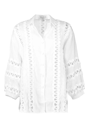 Waimari Soluna scalloped shirt - White