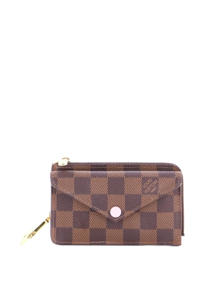 Louis Vuitton Pre-Owned Recto Verso Damier card holder - Brown