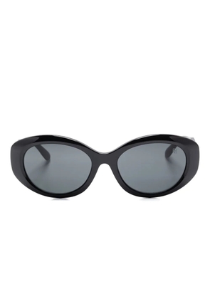 Polo Ralph Lauren oval-frame sunglasses - Black
