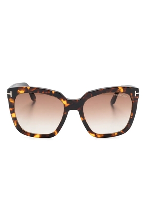 TOM FORD Eyewear Amarra sunglasses - Brown